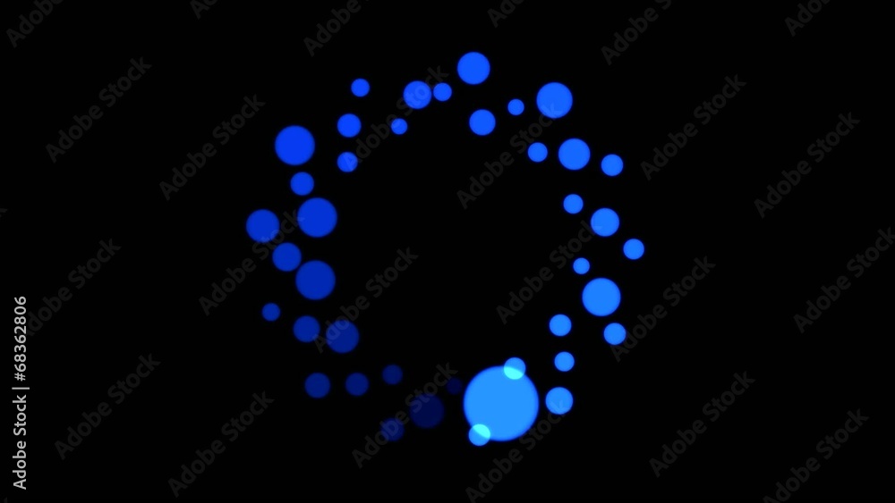 Rotating Ring, Loading Circle - Loop Rotating Ring, Loading Circle - Loop