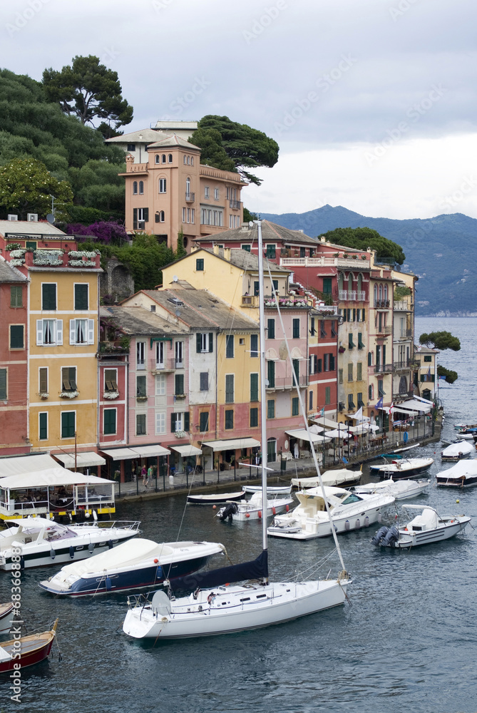 Portofino, Italy - Famous tourist destination