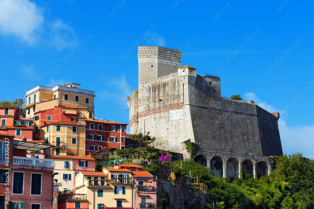 Castle of Lerici - Liguria Italy