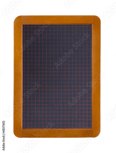 Karierte Schiefertafel