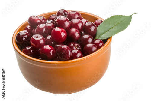 Cherry in the bowl