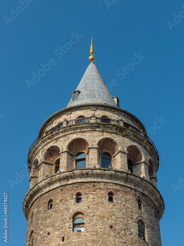 Obraz na płótnie Galata Tower w salonie
