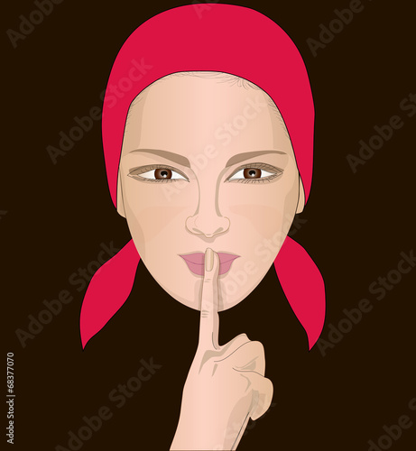 Wary woman