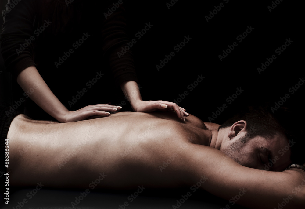 Fototapeta premium Back massage
