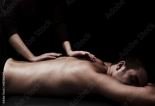 Back massage photo