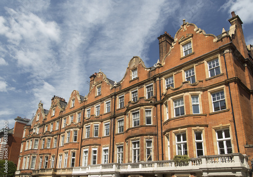 Obraz na płótnie London Property w salonie