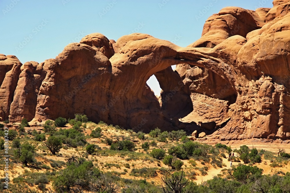 Arch in Canyonlands National Park near Moab, Utah, USA