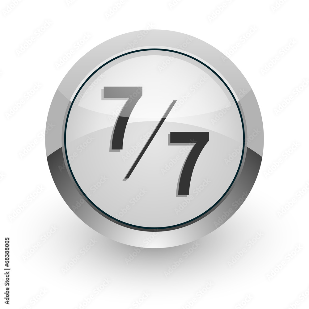 7 per 7 internet icon 7 per 7 internet icon