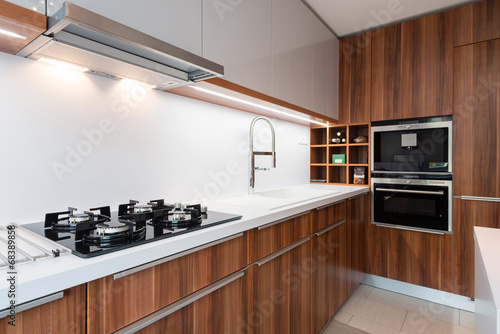 Contemporary kitchen interior in modern house