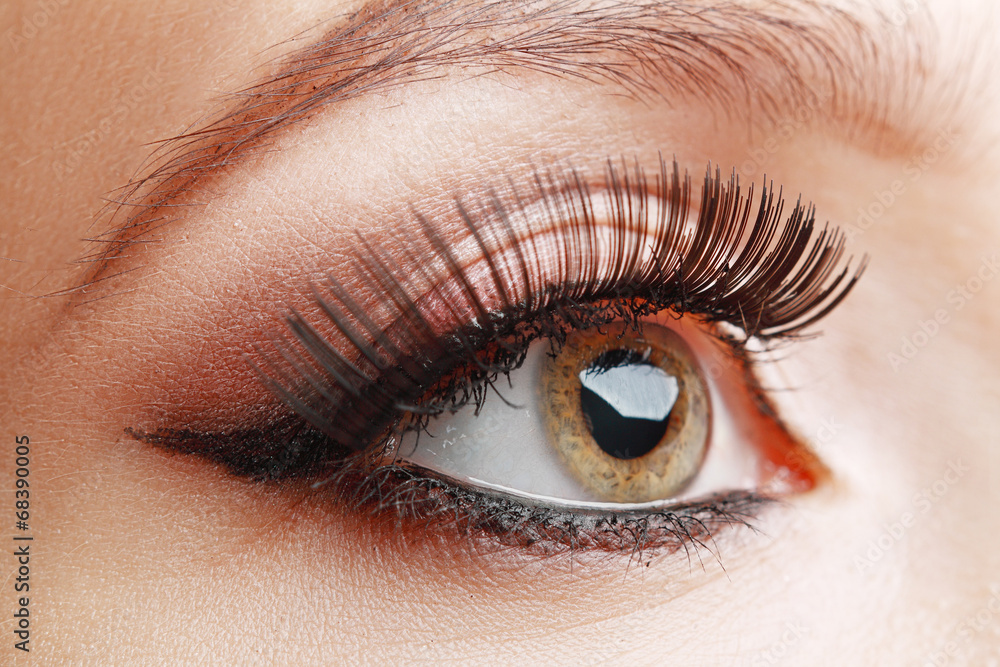 Obraz premium macro eye