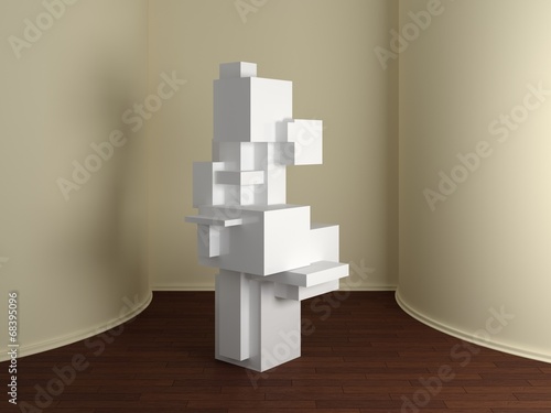 Abstract interior composition.