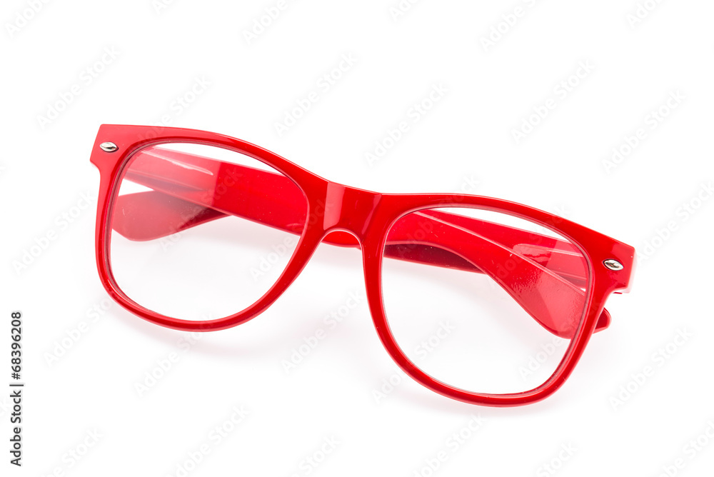 Fototapeta premium Colorful Eyeglasses isolated on white