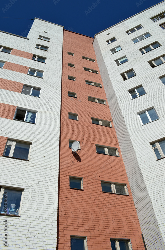 Fototapeta premium городской дом