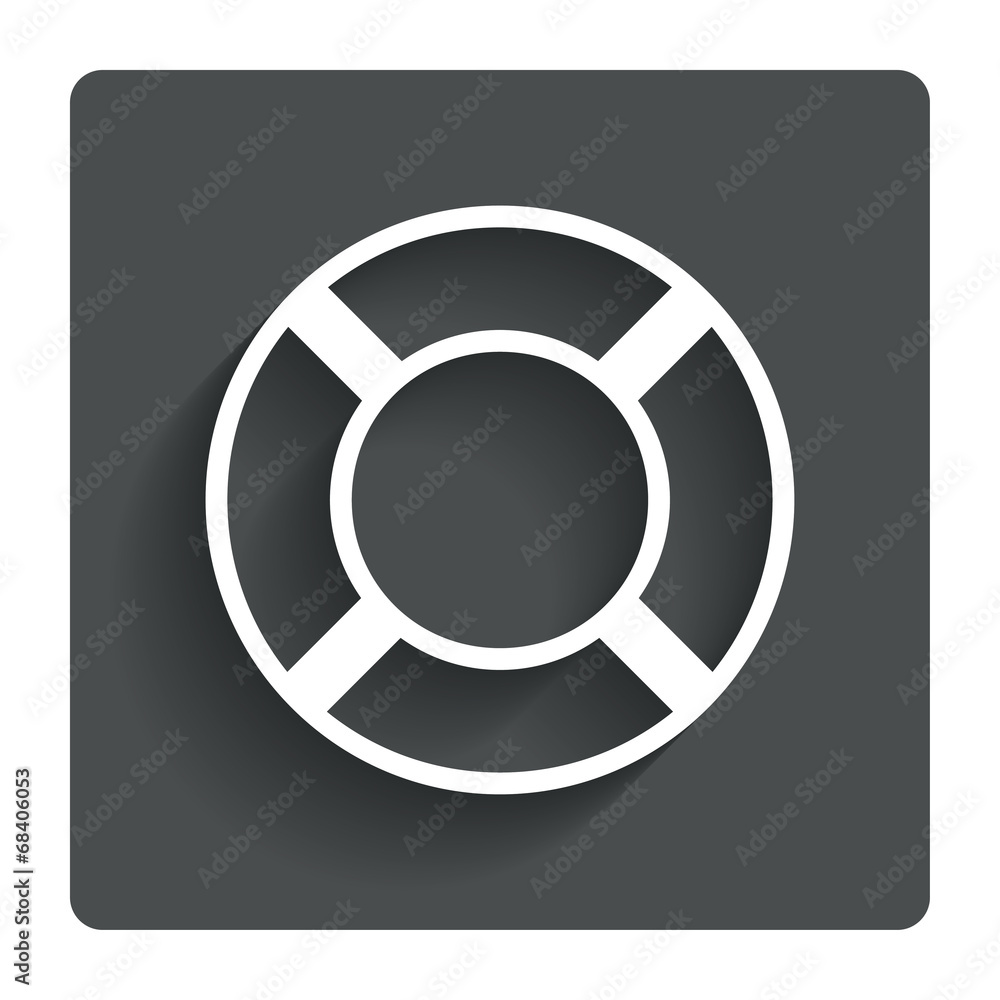 Lifebuoy sign icon. Life salvation symbol. Lifebuoy sign icon. Life salvation symbol.