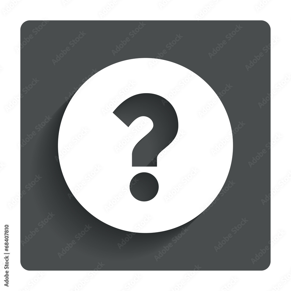 Question mark sign icon. Help symbol. Question mark sign icon. Help symbol.