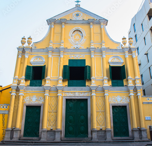 St Dominics Church on the historical Leal Senado Square