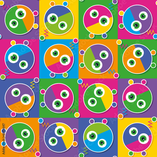 colorful robots collection ...