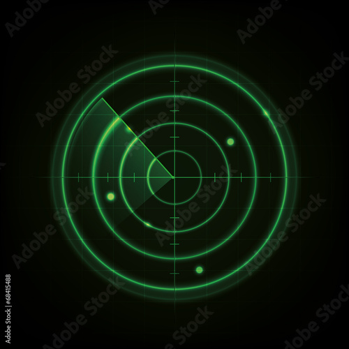 Glowing Radar Design