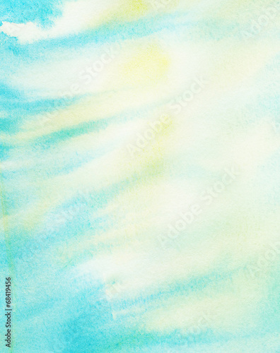 Abstract colorful  light color watercolor background.