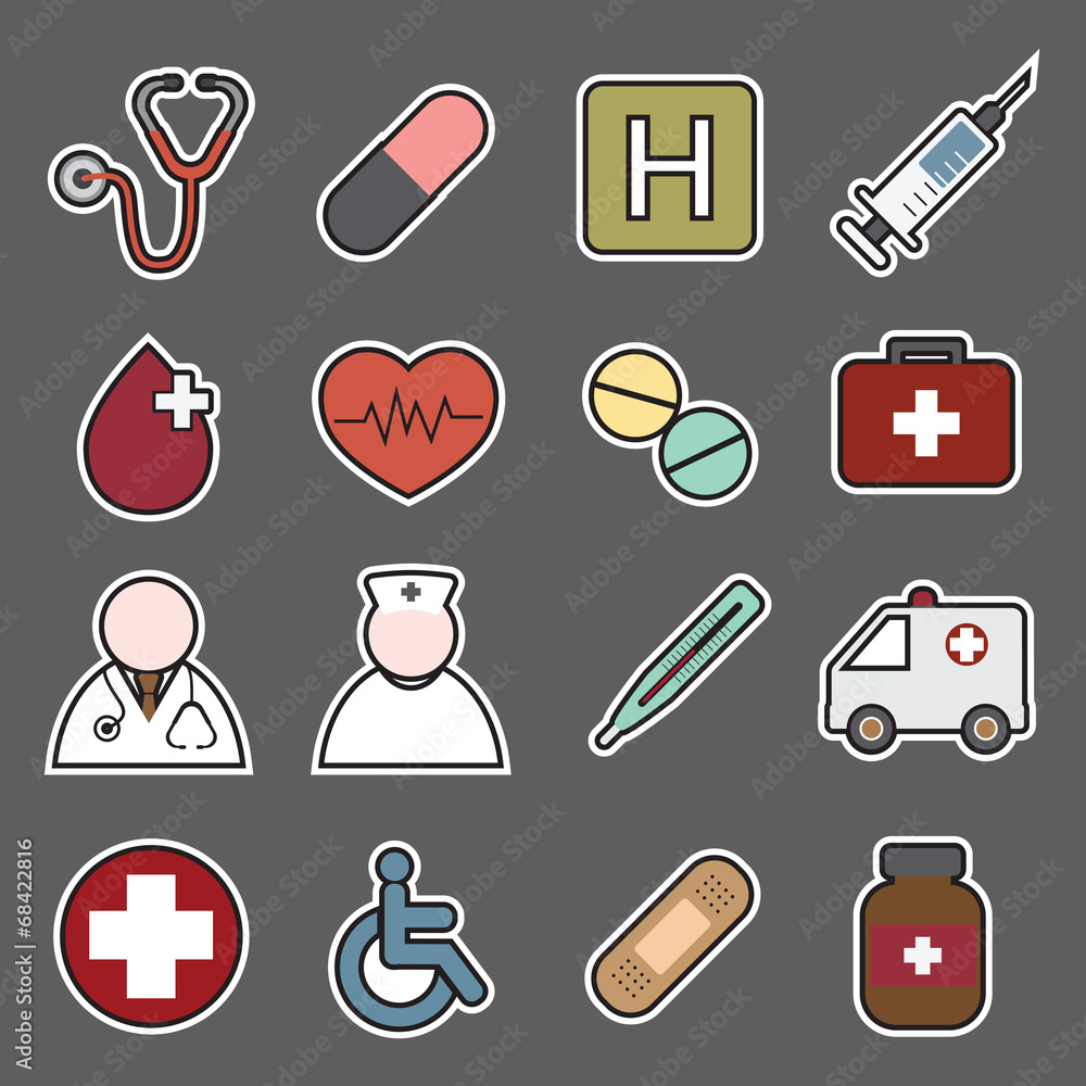 medical icons medical icons