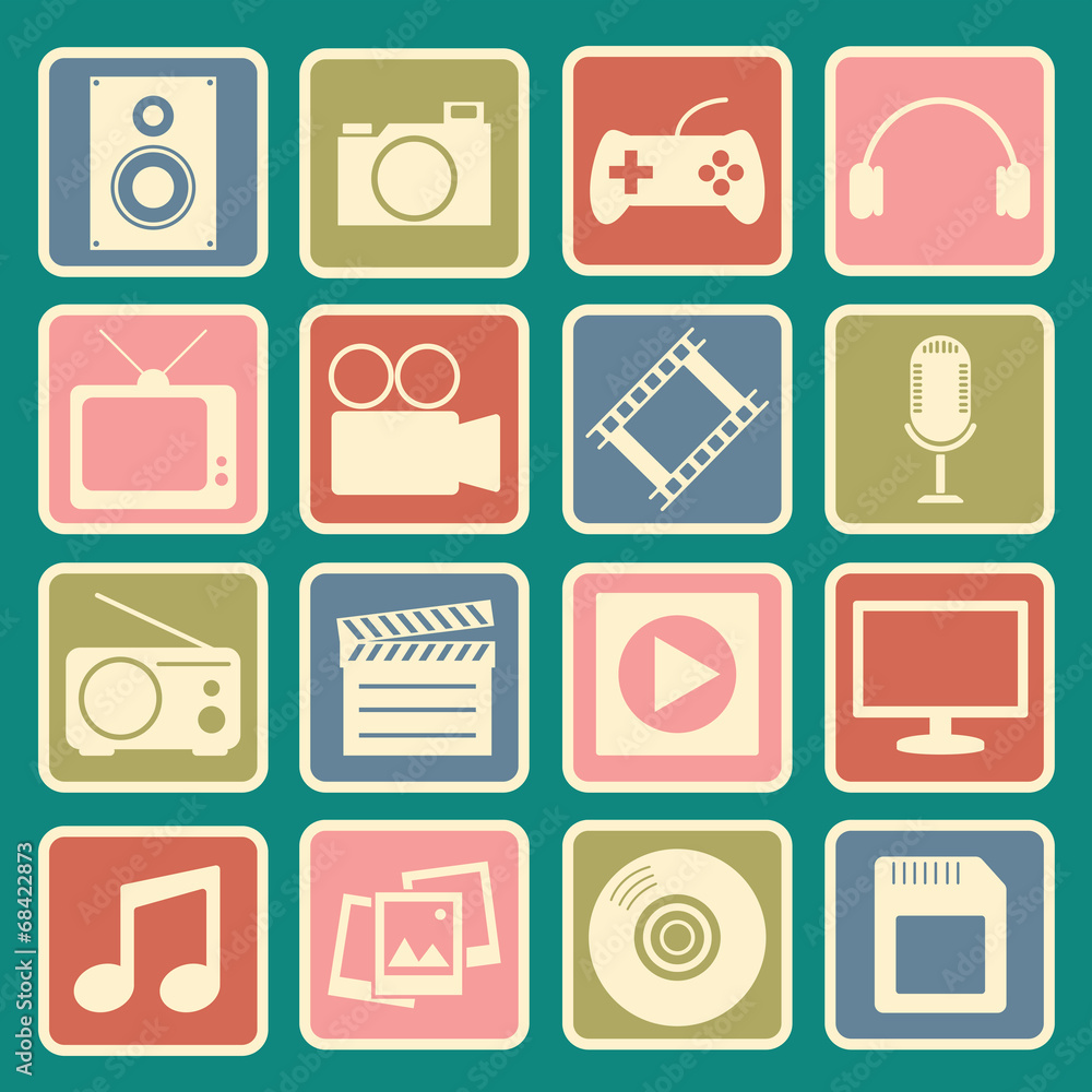 Multimedia icon Multimedia icon