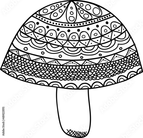 Vectors Abstract Mushroom