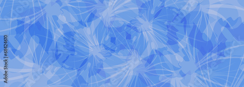 abstract blue background banner