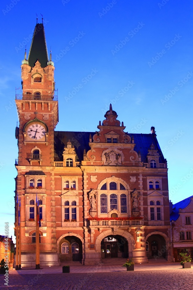 Frydlant Town Hall in Czech Republic