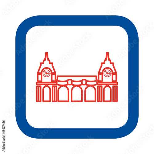 Vector illustration of Musee d’Orsay