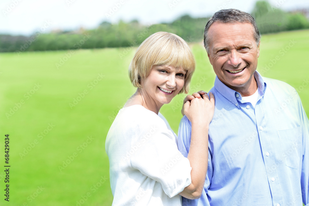 Fototapeta premium Beautiful couple enjoying their day out
