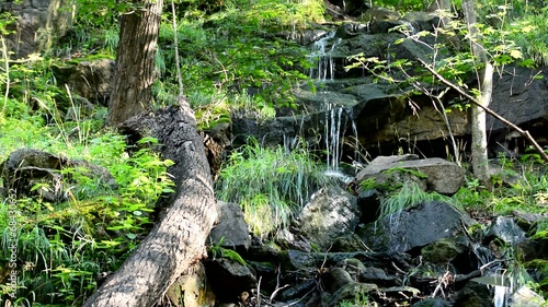 Wasserfall im Bodetal bei Thale
