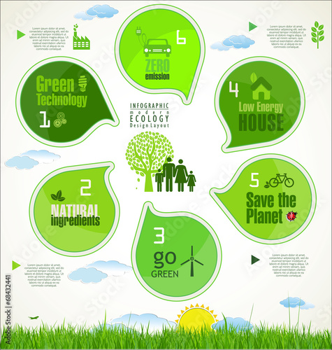 Modern infographic Design Layout