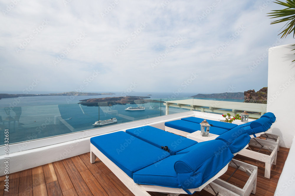 Fototapeta premium Outdoor day bed