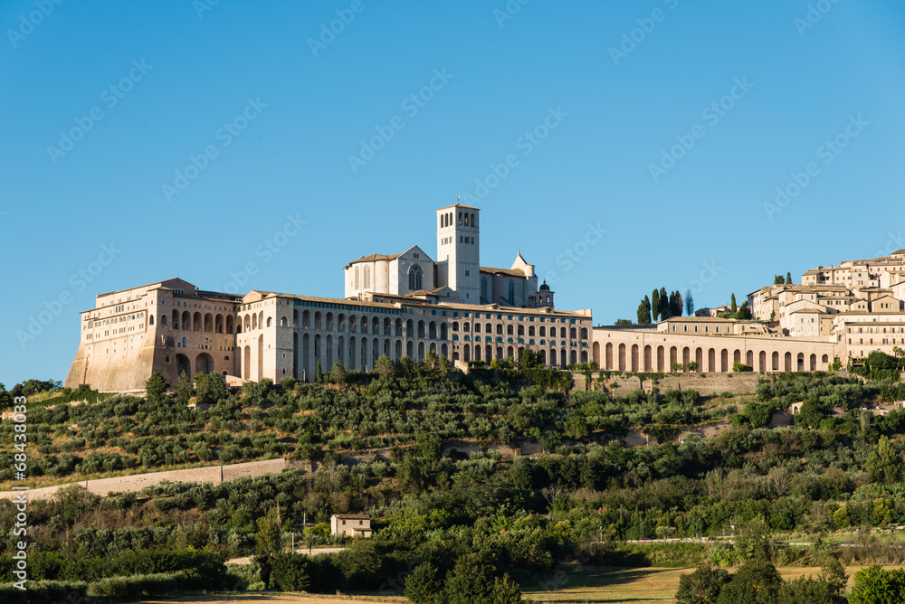 Panoramic view of Assisi