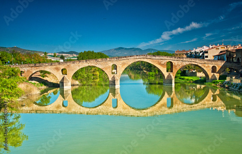 Romanesque bridge At Puente...