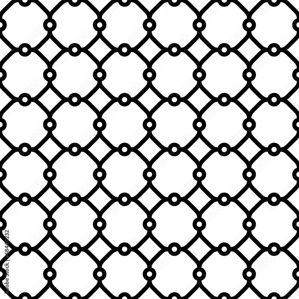 Naklejka premium Geometric Seamless Pattern. Abstract Background