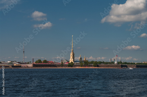 Peter and Paul Fortress in Saint-Petersburg, Rus
