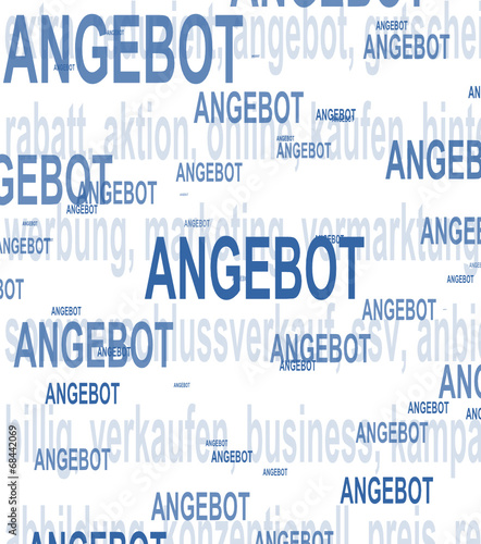 Angebot - Vektor