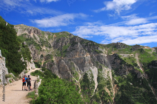 Verso il rifugio Generale Papa