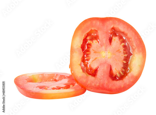 Wallpaper Mural Fresh tomatoes isolated on white background Torontodigital.ca
