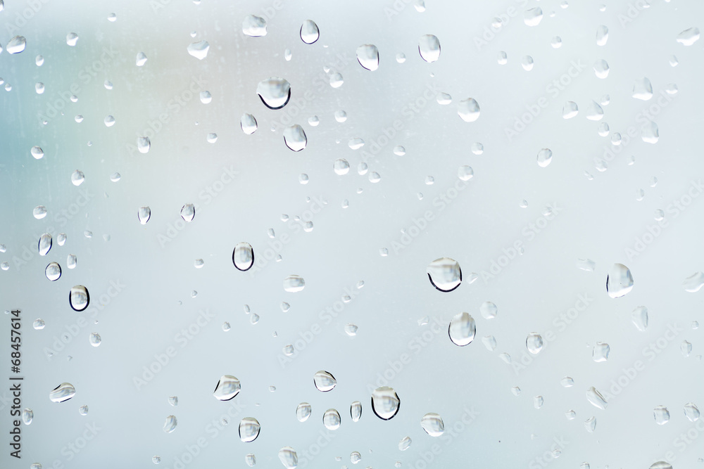 Raindrops. Raindrops.