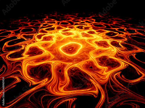 Hell ground fractal photo