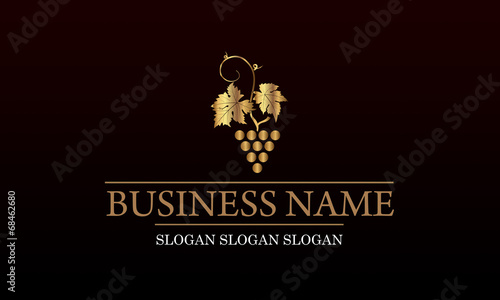 LOGO VIGNOBLE - grappe