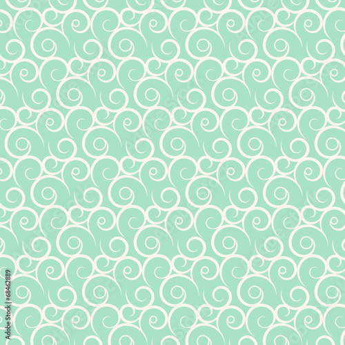 vector seamless curve and wavy pattern