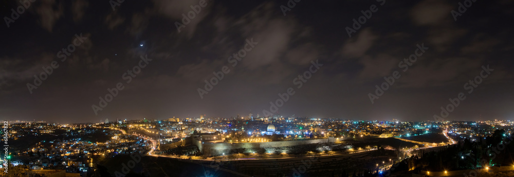 Jerusalem bei Nacht II