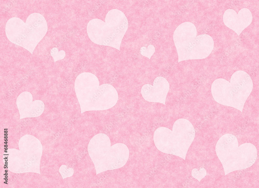red hearts background of Valentine's day. Love texture