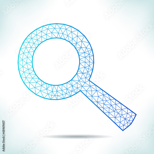 Geometric magnifier.