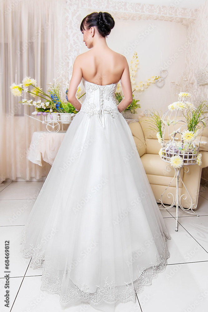 beautiful and fashion bride in interior beautiful and fashion bride in interior