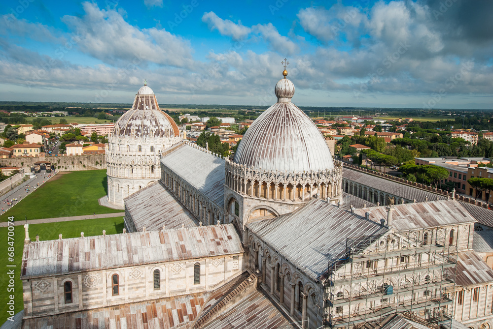 Torre pendente, Duomo e Battistero di Pisa, cattedrale