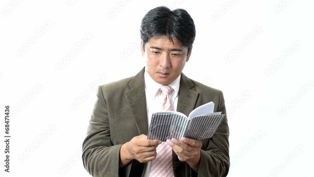 笑顔のビジネスマン